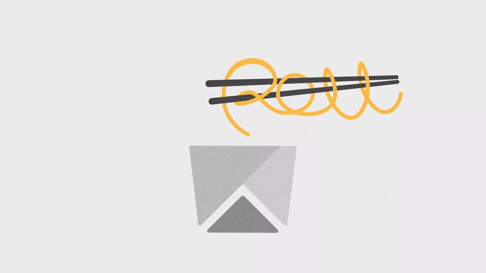 Оформление меню суши-бара «Roll Wok Club» в Нягане