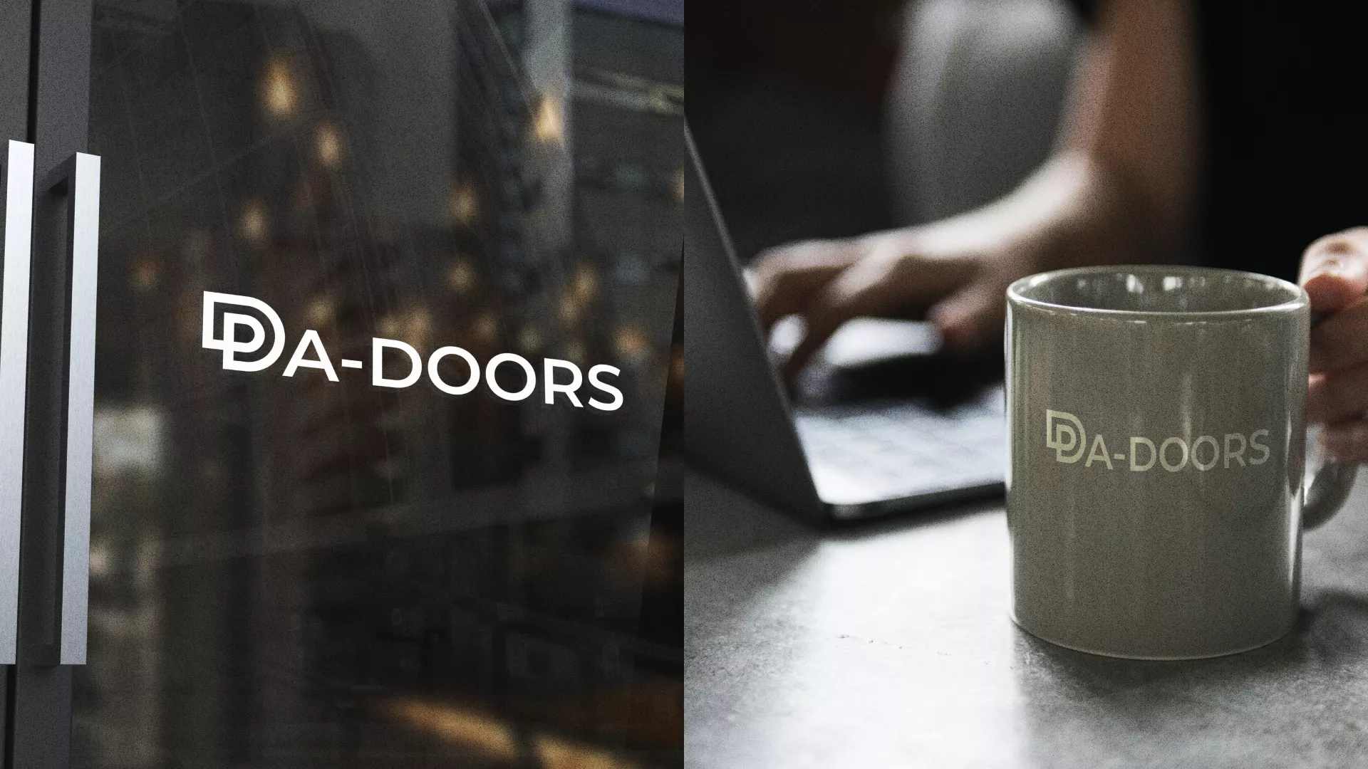 Создание логотипа компании «DA-DOORS» в Нягане
